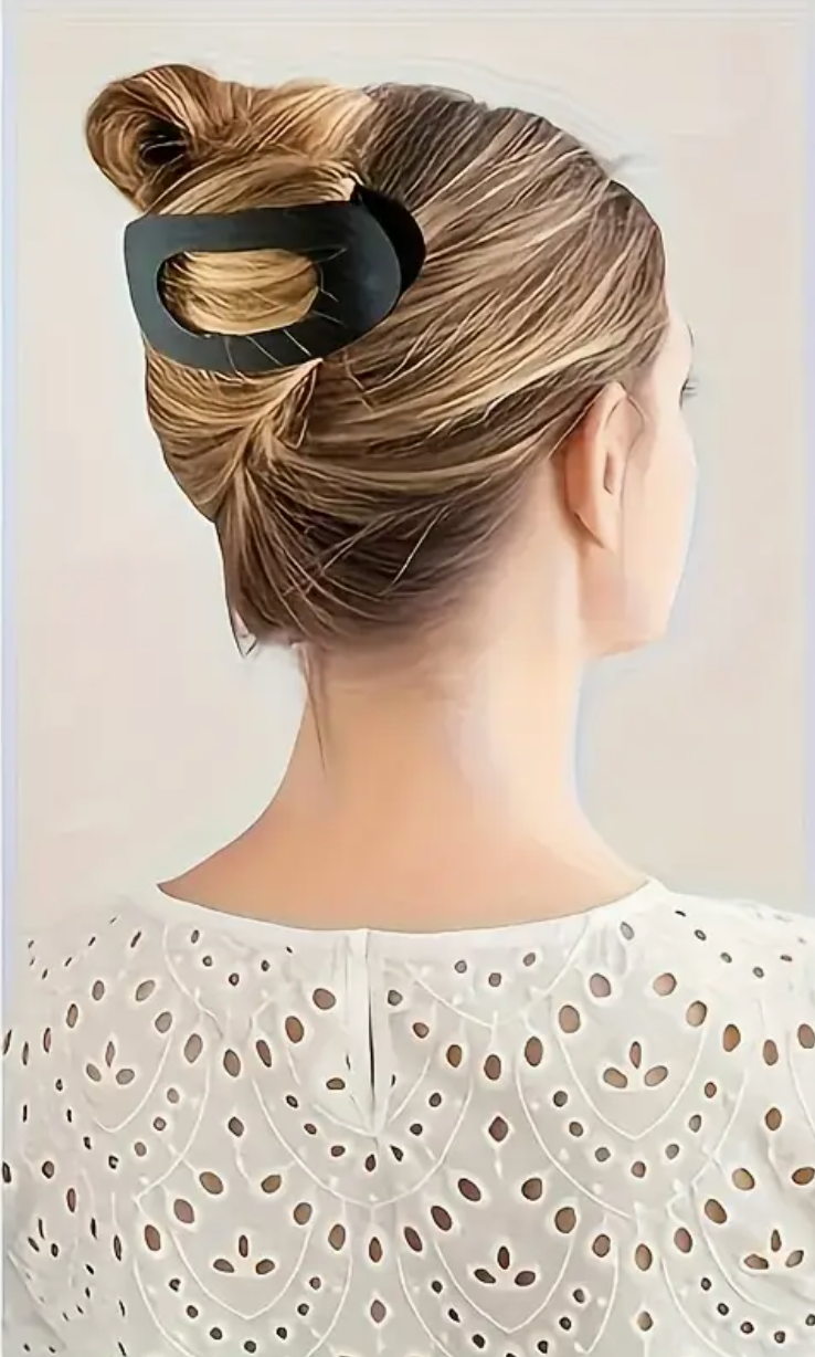 Matte Flat Hair Clips - Neutrals