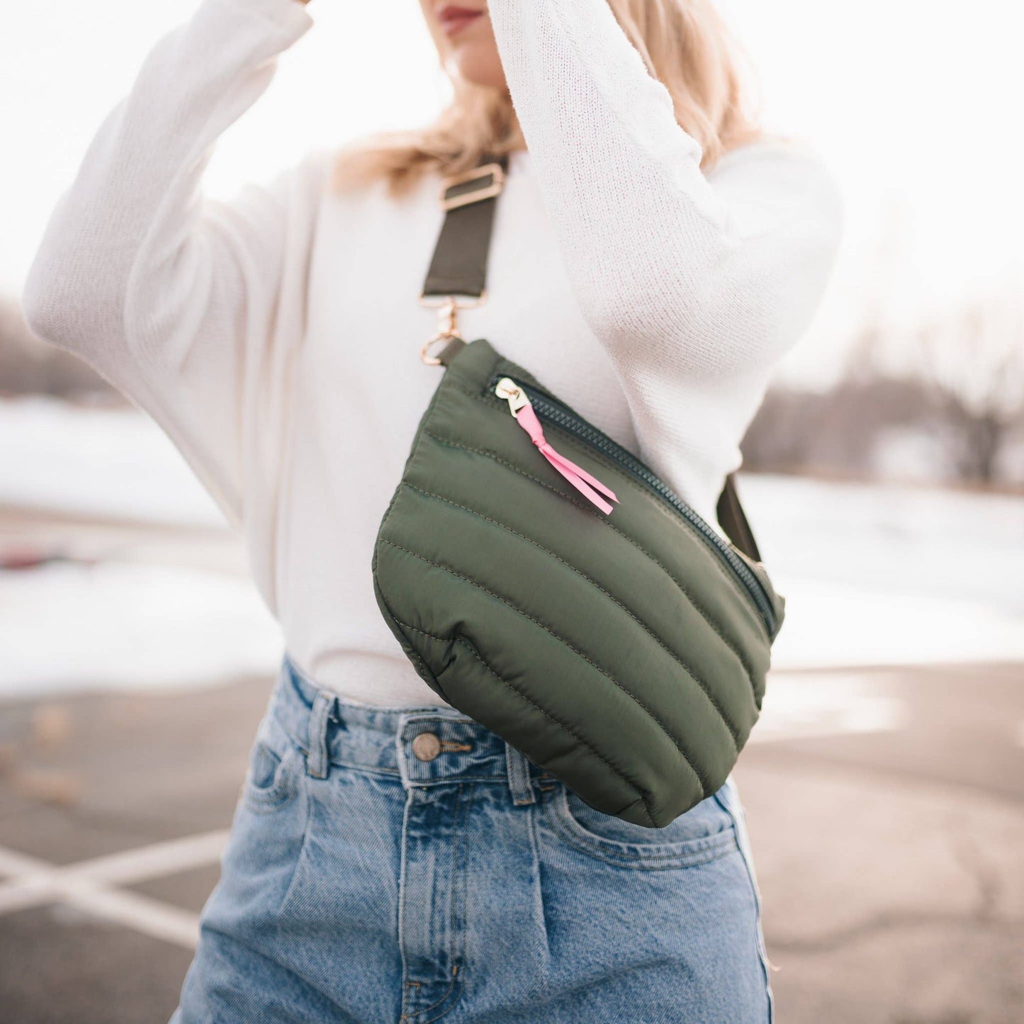 Pretty Simple Jolie Puffer Belt Bag