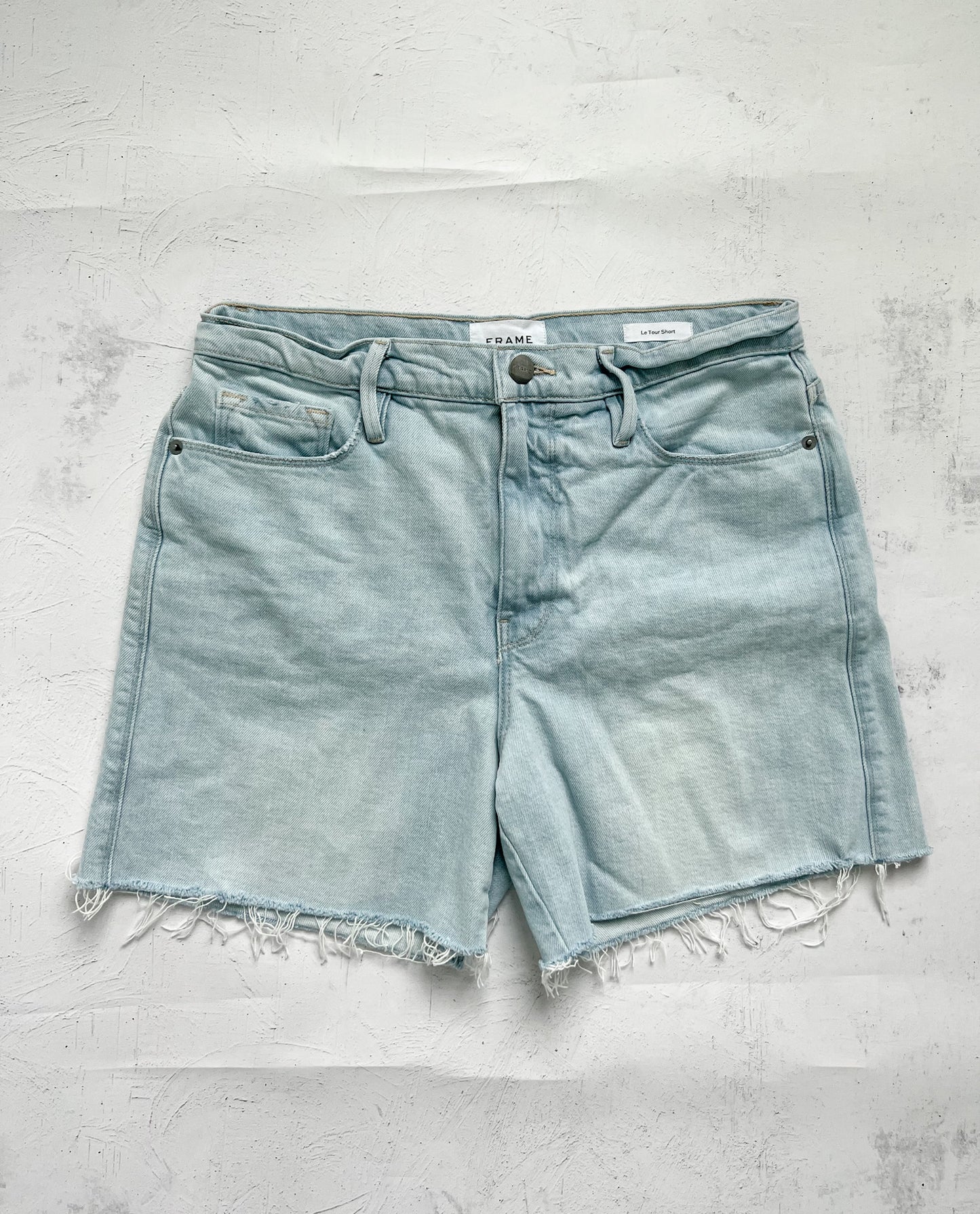 Frame Le Tour Shorts in Altadena Wash