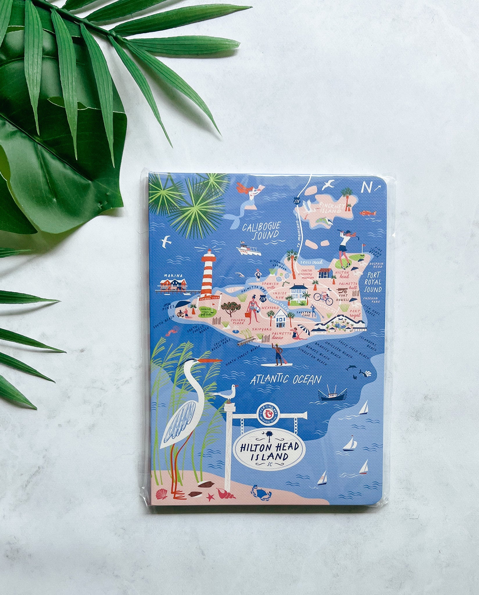 Spartina 449 5x7 notebooks -  Hilton Head Island South Carolina front cover