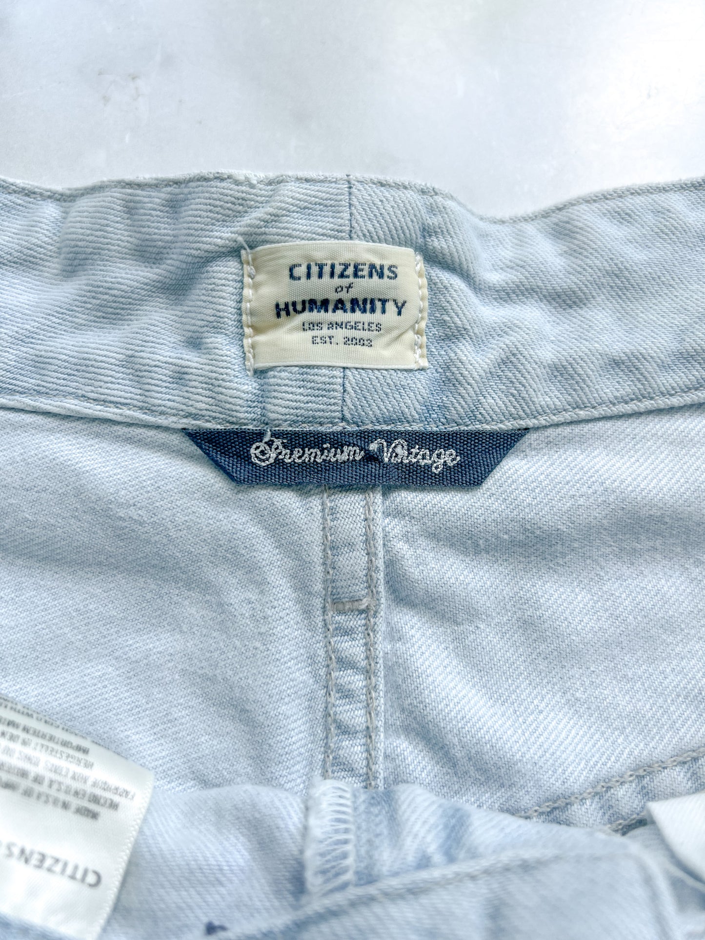 Citizens of Humanity Yvette Belted Shorts