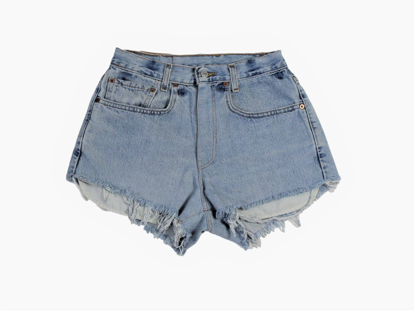 Upcycled Vintage Shorts: Size 6